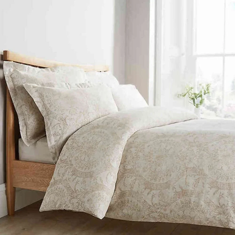 3 Pc Set Christy of England Salisbury Jacquard Queen Duvet Cover